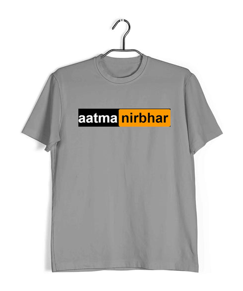 CoronaVirus Lockdown COVID Quarantine Social Distancing AatmaNirbhar Custom Printed Graphic Design T-Shirt for Women