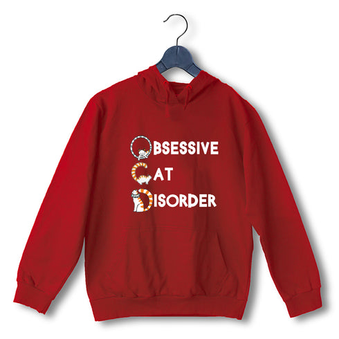 Aaramkhor Obsessive Cat Disorder CATS Pets, Cute Hooded SweatShirts