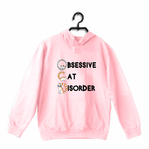 Aaramkhor Obsessive Cat Disorder CATS Pets, Cute Hooded SweatShirts