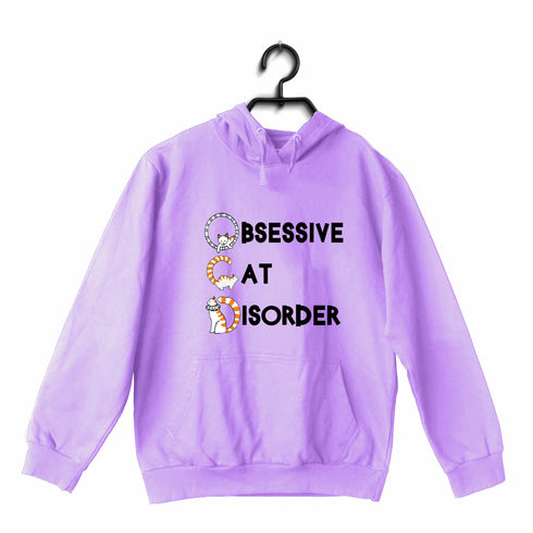 Aaramkhor Obsessive Cat Disorder CATS Pets, Cute Hooded SweatShirts