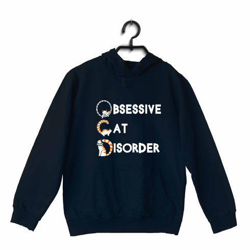Aaramkhor Obsessive Cat Disorder CATS Pets, Cute Hooded SweatShirts