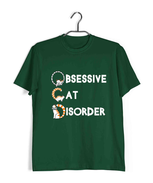 Cats Pets Obsessive Cat Disorder Aaramkhor Specials Casual Graphic Printed T-Shirt for Men