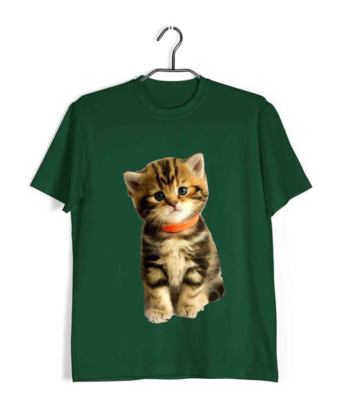 Pets Cute Kitten Cats Life is better with cats Custom Printed Graphic Design T-Shirt for Women