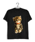 Cats Pets Cat Image Aaramkhor Specials Casual Graphic Printed T-Shirt for Men