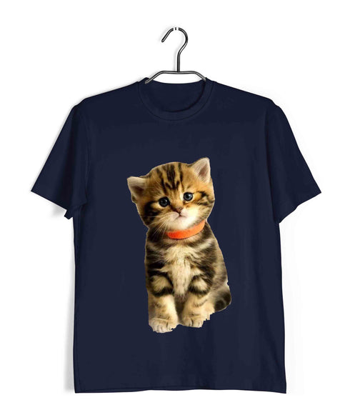 Pets Cute Kitten Cats Life is better with cats Custom Printed Graphic Design T-Shirt for Women