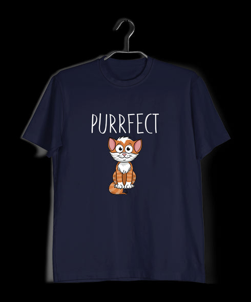Aaramkhor Purrfect CATS Pets, Cute Mens TShirts