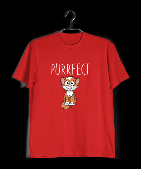 Aaramkhor Purrfect CATS Pets, Cute Mens TShirts