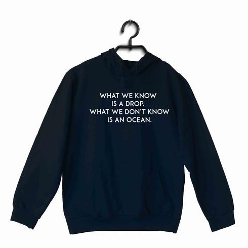 9 TV Series Dark What we know is a drop. UNISEX HOODIE Sweatshirts