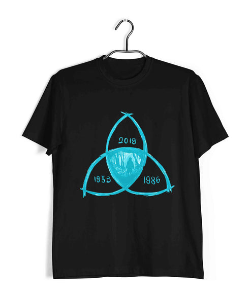 7 TV Series Dark DARK MINIMAL Custom Printed Graphic Design T-Shirt for Women