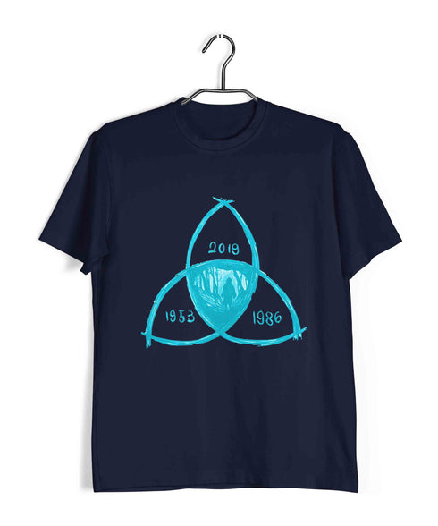 7 TV Series Dark DARK MINIMAL Custom Printed Graphic Design T-Shirt for Women