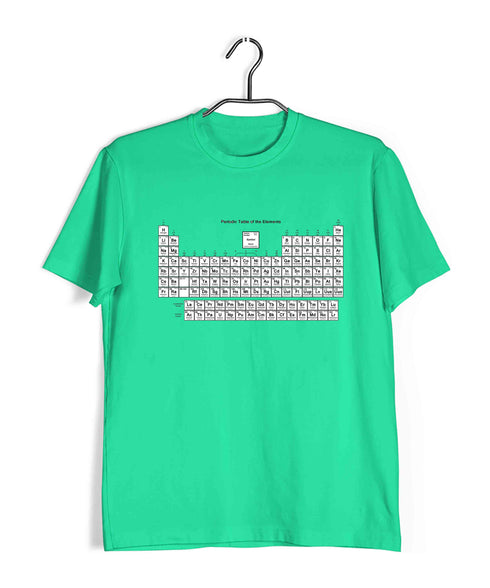 Chemistry Periodic Table Nerd Science Casual Graphic Printed T-Shirt for Men