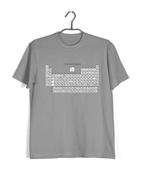 Chemistry Periodic Table Nerd Science Casual Graphic Printed T-Shirt for Men