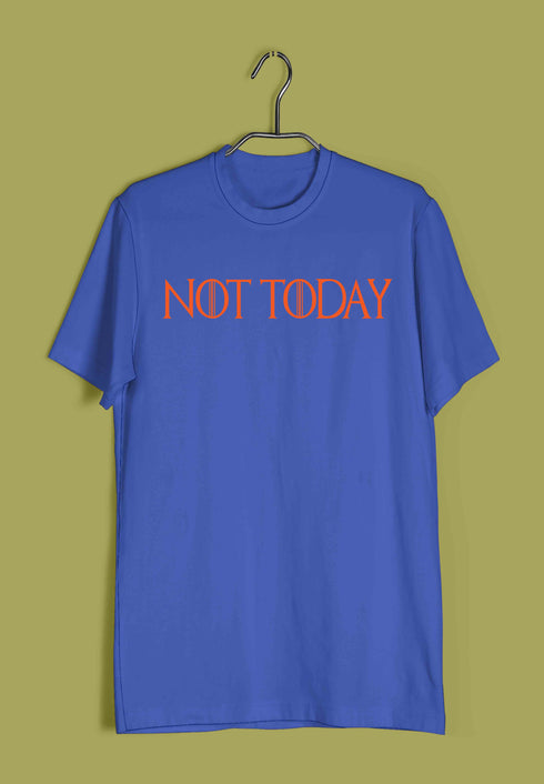 4 TV Series NOT TODAY Custom Printed Graphic Design T-Shirt for Women