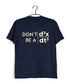 Mathematics Don't Be a Jerk Nerd Wordplay Casual Graphic Printed T-Shirt for Men