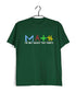 Mathematics Math is the Only Subject That Counts Nerd Wordplay Casual Graphic Printed T-Shirt for Men