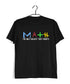 Mathematics Math is the Only Subject That Counts Nerd Wordplay Casual Graphic Printed T-Shirt for Men