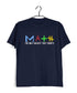 Mathematics Math is the Only Subject That Counts Nerd Wordplay Casual Graphic Printed T-Shirt for Men