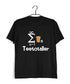 Mathematics Teetotaller Nerd Wordplay Casual Graphic Printed T-Shirt for Men
