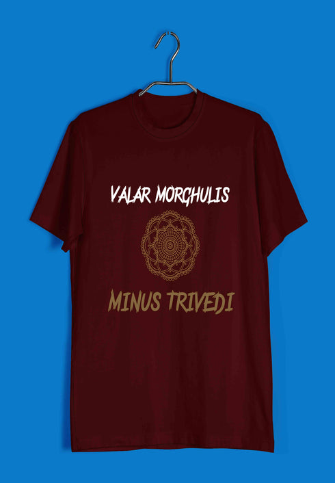 3 TV Series Valar Trivedi Custom Printed Graphic Design T-Shirt for Men