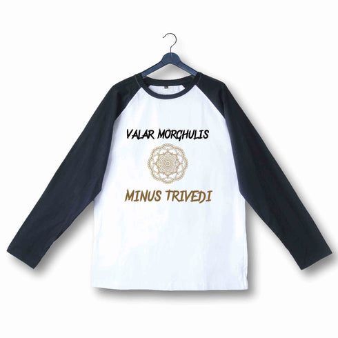 5 TV Series Valar Trivedi Custom Printed Graphic Design Raglan T-Shirt for Women