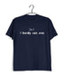 Mathematics (2n-1) - I literally can't even Nerd Wordplay Casual Graphic Printed T-Shirt for Men