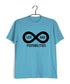 Mathematics Life has infinite possibilities Nerd Casual Graphic Printed T-Shirt for Men