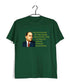 Ambedkar Cultivation of mind should be the ultimate aim of human existence Politics Freedom Casual Graphic Printed T-Shirt for Men