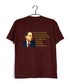 Ambedkar Cultivation of mind should be the ultimate aim of human existence Politics Freedom Casual Graphic Printed T-Shirt for Men