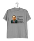 Ambedkar If society is not democratic, government can never be Politics Freedom Casual Graphic Printed T-Shirt for Men