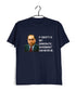 Ambedkar If society is not democratic, government can never be Politics Freedom Casual Graphic Printed T-Shirt for Men