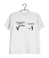 Mathematics COMPLEX NUMBERS Nerd Wordplay Casual Graphic Printed T-Shirt for Men
