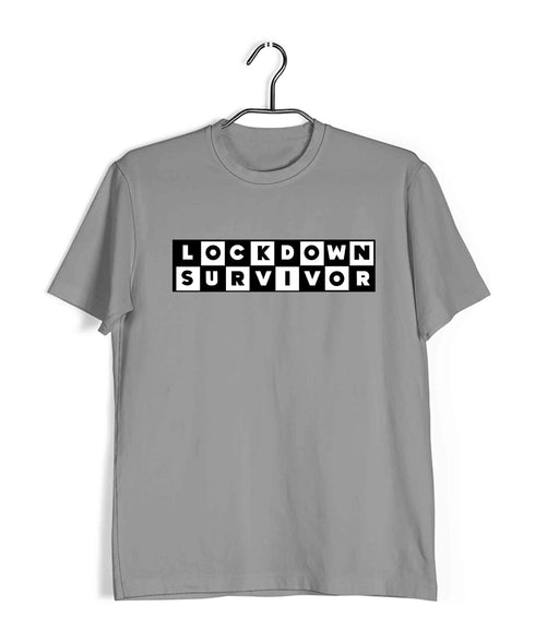 Lockdown Specials LOCKDOWN SURVIVOR Aaramkhor Specials Casual Graphic Printed T-Shirt for Men