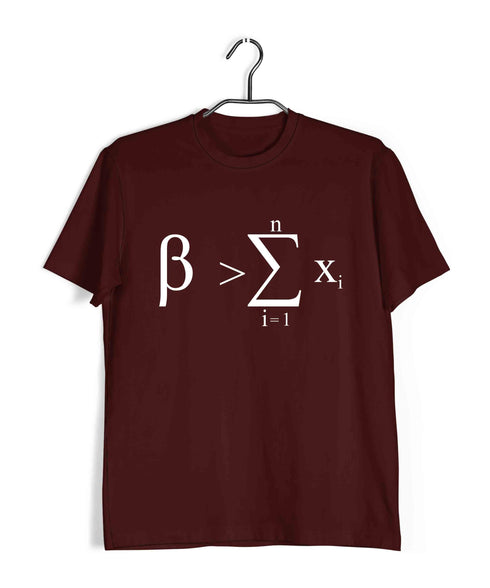 Mathematics Physics Be > Average Nerd Wordplay Casual Graphic Printed T-Shirt for Men