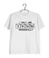 Chemistry Puns I only use Sarcasm Periodically Nerd Science Casual Graphic Printed T-Shirt for Men