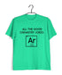 Chemistry Puns All the Good Chemistry Jokes Are Gone Nerd Science Casual Graphic Printed T-Shirt for Men