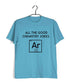 Chemistry Puns All the Good Chemistry Jokes Are Gone Nerd Science Casual Graphic Printed T-Shirt for Men