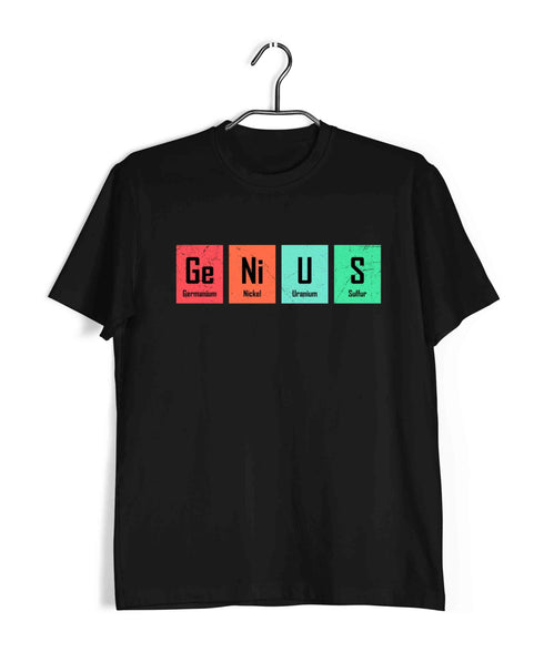 Chemistry Genius Nerd Science Casual Graphic Printed T-Shirt for Men