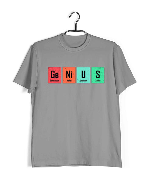 Chemistry Genius Nerd Science Casual Graphic Printed T-Shirt for Men