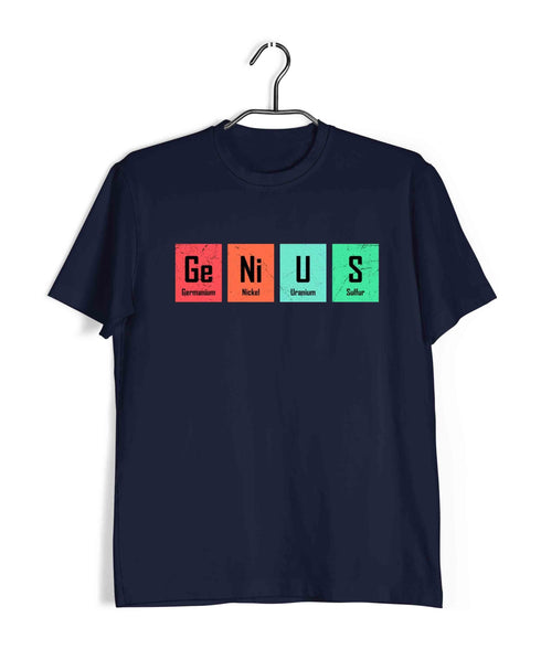 Chemistry Genius Nerd Science Casual Graphic Printed T-Shirt for Men
