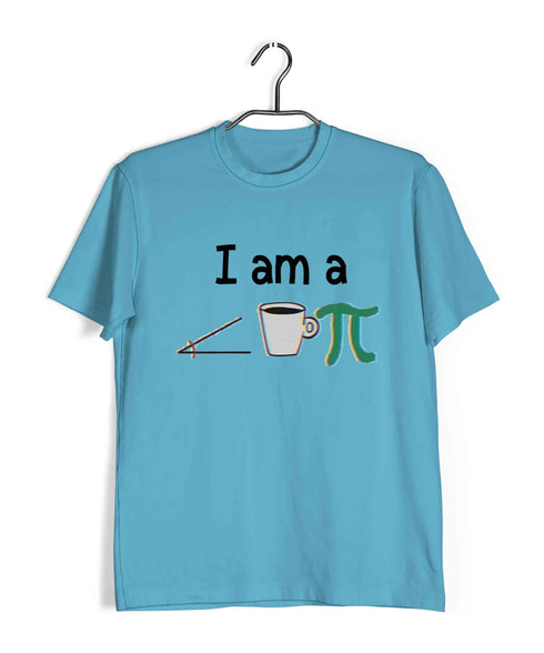 Mathematics I am a cutie pie Nerd Science Casual Graphic Printed T-Shirt for Men