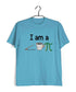 Mathematics I am a cutie pie Nerd Science Casual Graphic Printed T-Shirt for Men