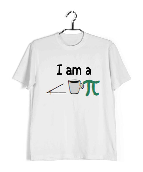 Mathematics I am a cutie pie Nerd Science Casual Graphic Printed T-Shirt for Men