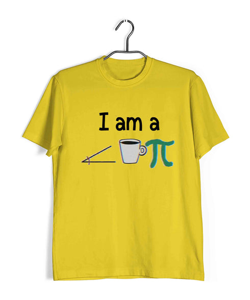 Mathematics I am a cutie pie Nerd Science Casual Graphic Printed T-Shirt for Men