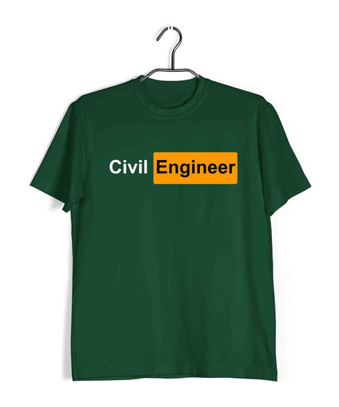 Civil Engineering Science Civil Engineer PH format Nerd Engineering Casual Graphic Printed T-Shirt for Men