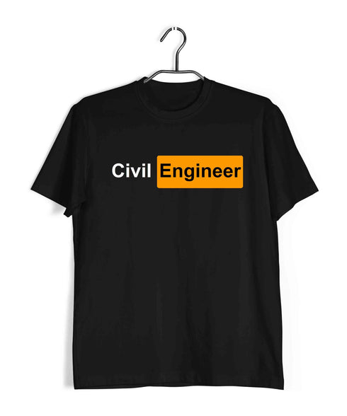 Civil Engineering Science Civil Engineer PH format Nerd Engineering Casual Graphic Printed T-Shirt for Men