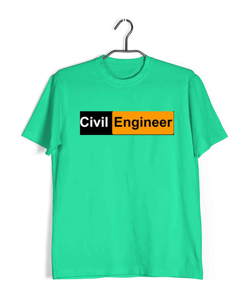 Civil Engineering Science Civil Engineer PH format Nerd Engineering Casual Graphic Printed T-Shirt for Men