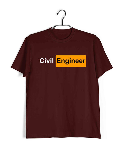 Civil Engineering Science Civil Engineer PH format Nerd Engineering Casual Graphic Printed T-Shirt for Men