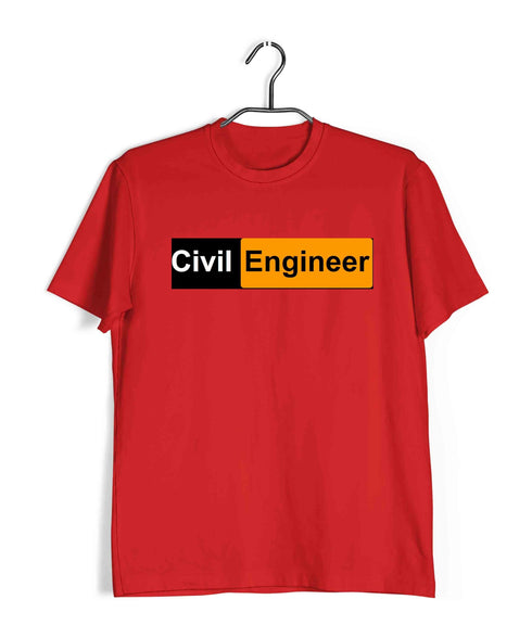 Civil Engineering Science Civil Engineer PH format Nerd Engineering Casual Graphic Printed T-Shirt for Men