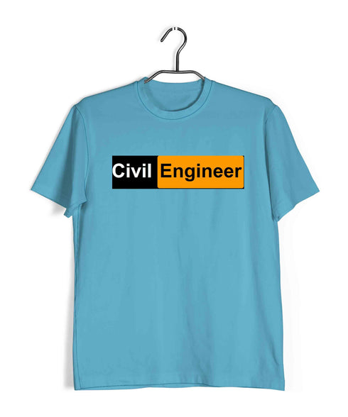 Civil Engineering Science Civil Engineer PH format Nerd Engineering Casual Graphic Printed T-Shirt for Men