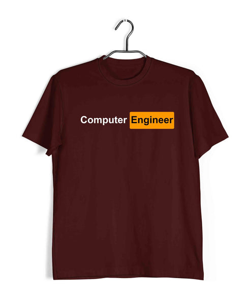 Computer Science Science Computer Engineer Nerd Engineering Casual Graphic Printed T-Shirt for Men